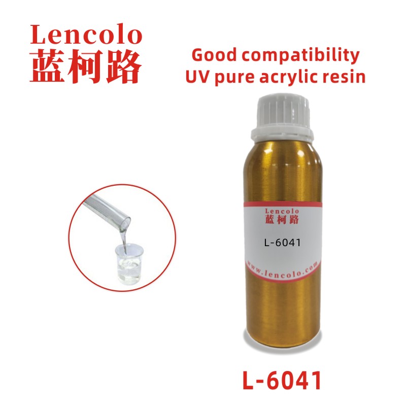 L-6055 Adhesive UV Pure Acrylic used in UV plastic coating