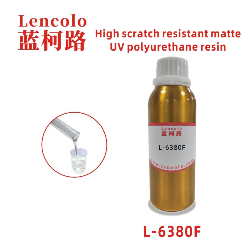 L-6380F High Scratch Resistant Matte UV Polyurethane Resin