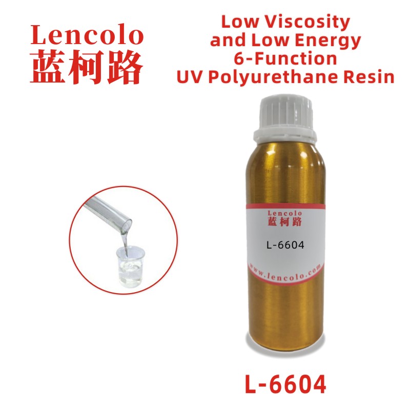 L-6604 Low Viscosity Hexafunctional UV Polyurethane Acrylate Resin with High Abrasion Reistance