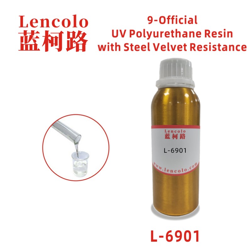 L-6901 9-Official UV Polyurethane Resin with Steel Velvet Resistance