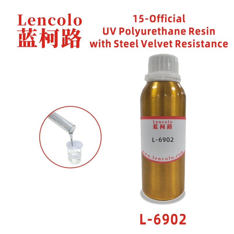 L-6902 15-Official UV Polyurethane Resin with Steel Velvet Resistance