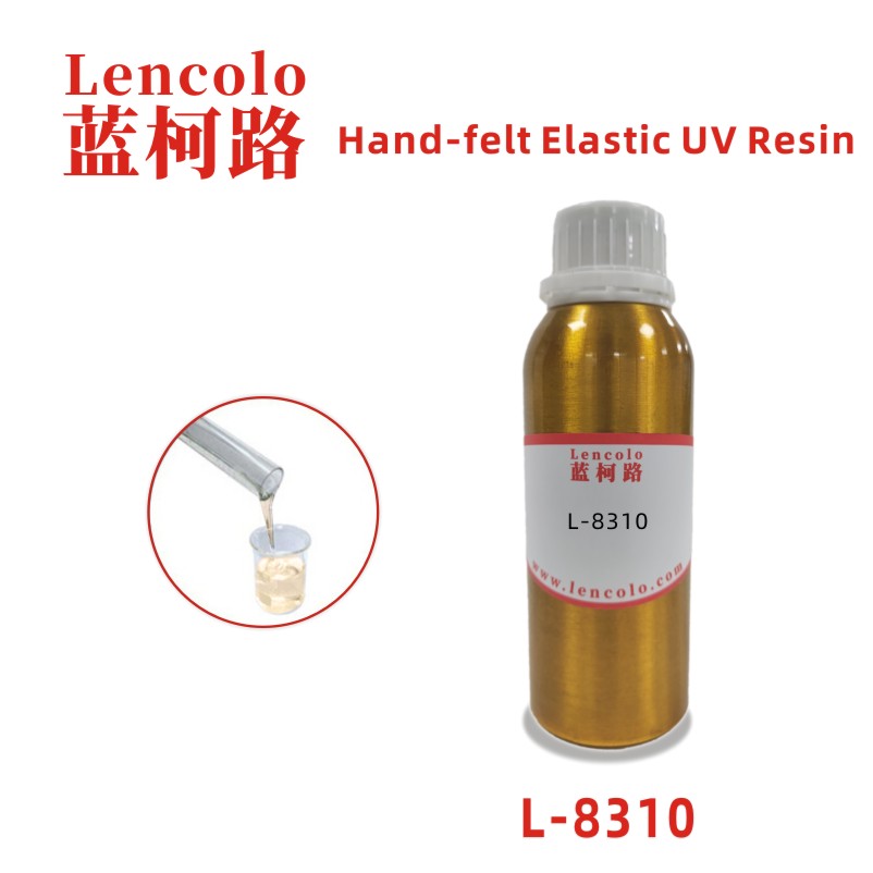 L-8310 Soft Touch Elastic UV Resin,Soft touch UV Resin, Pet Ink Resin, UV Ink Resin, High Scratch Resistant UV Resin used in mobile phones