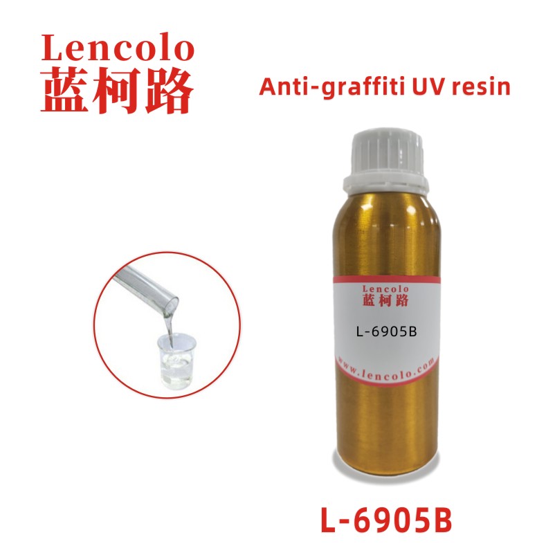 L-6905B Anti-Graffiti UV Resin used in Mobile phone anti-graffiti UV coating