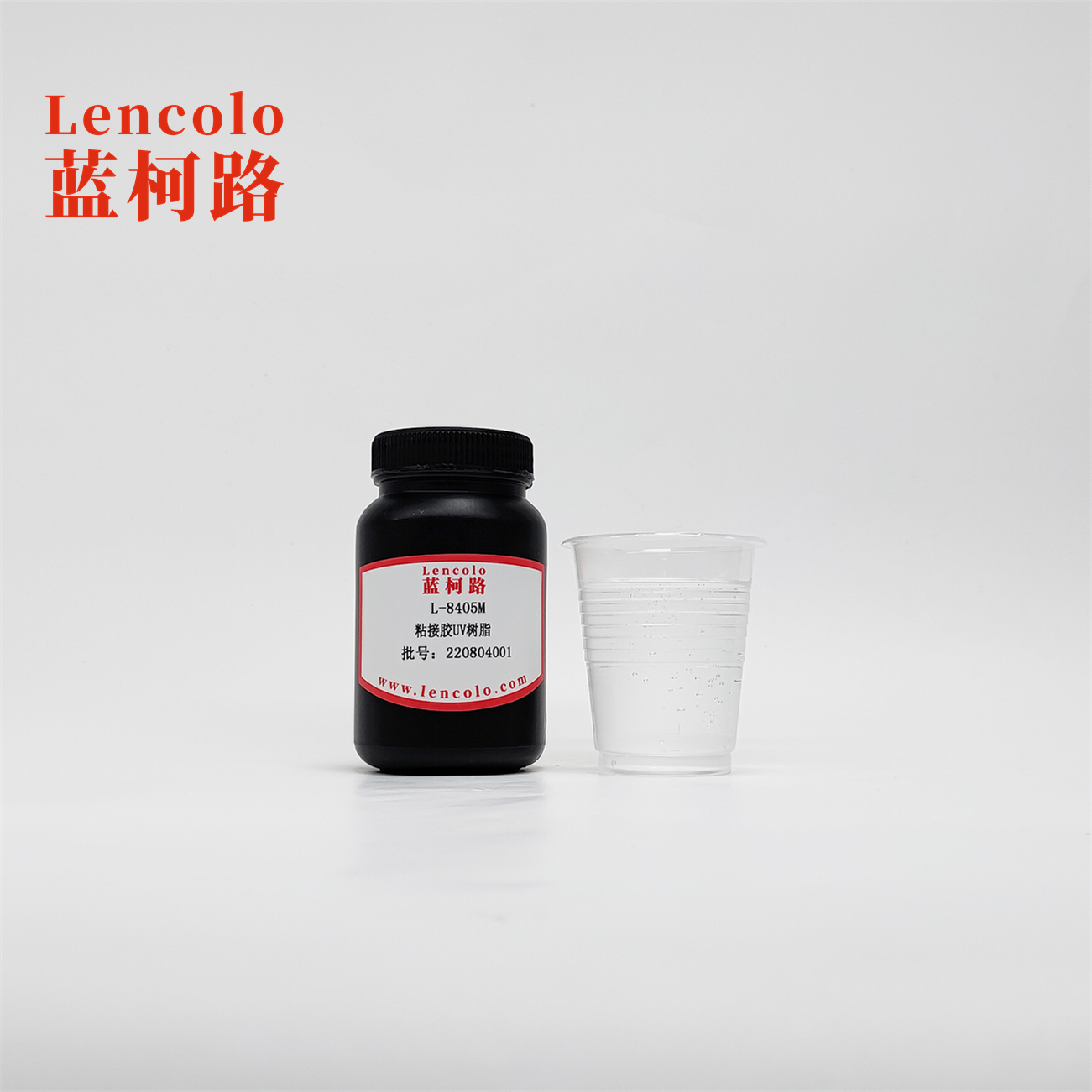 L-8405M  Adhesive uv curing resin polyurethane acrylic uv oligomer high viscosity for Various UV laminating glue