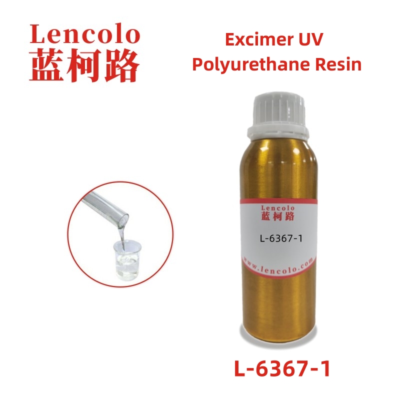 L-6367-1 Excimer UV Polyurethane Resin for soft touch skin feel UV resin