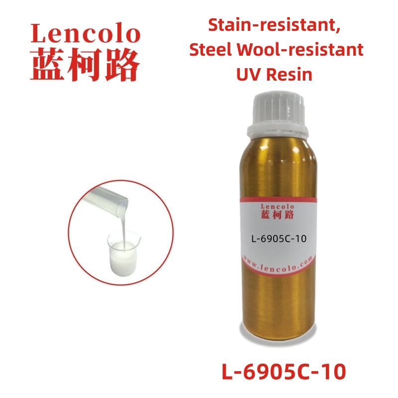 L-6905C-10 Stain-resistant, Steel Wool-resistant UV Resin hardening and wear resistance for surface hardening