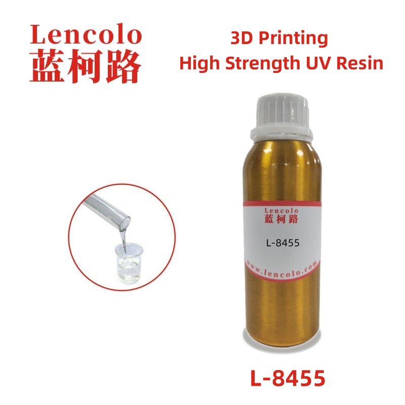 L-8455  3D Printing high strength UV curing resin  polyurethane Oligomer 3D printing of dental molds
