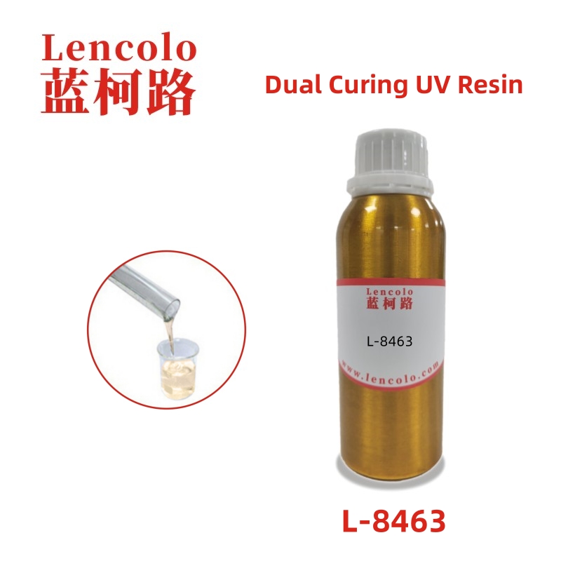 L-8463  Dual curing UV curing resin polyurethane resin for dual-curing UV varnishes