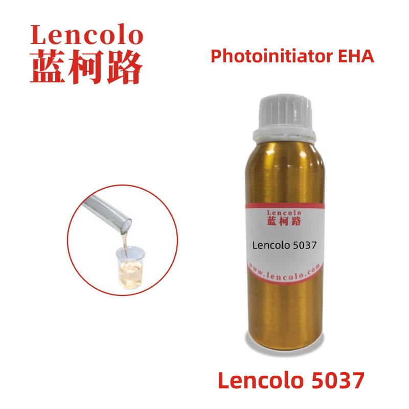 Lencolo 5037 (EHA) Photoinitiator EHA high-efficiency UV curing amine synergist for UV-cured floor coatings