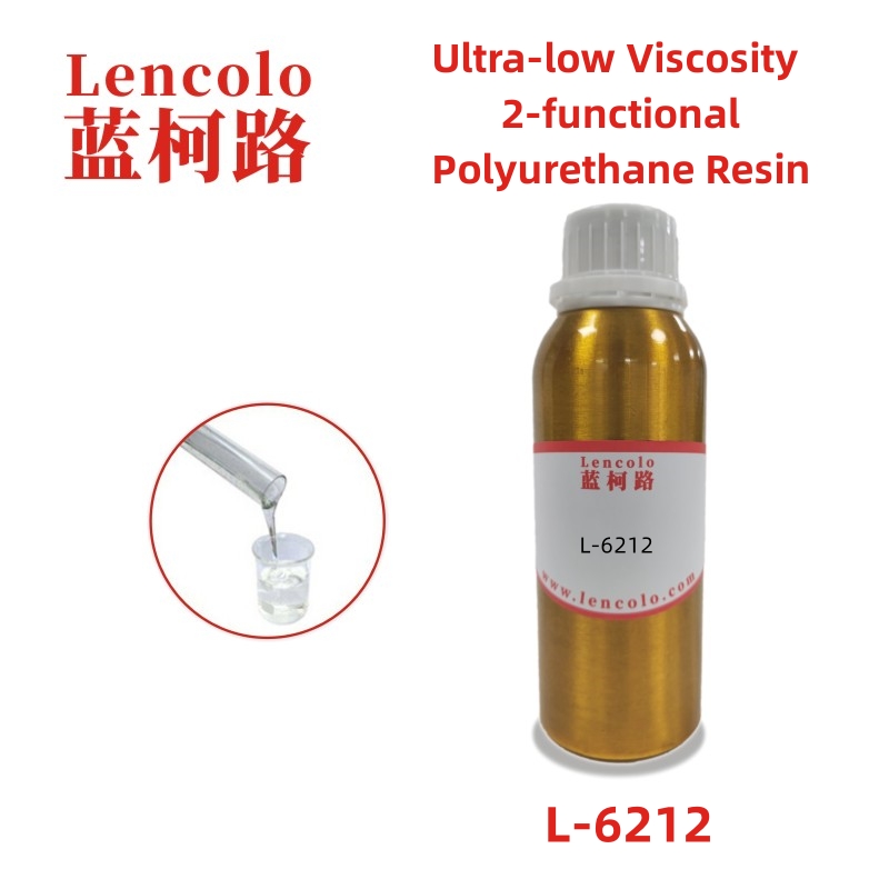 L-6212 Ultra-low viscosity 2-functional polyurethane uv curing resin oligomer used in various UV curable coatings