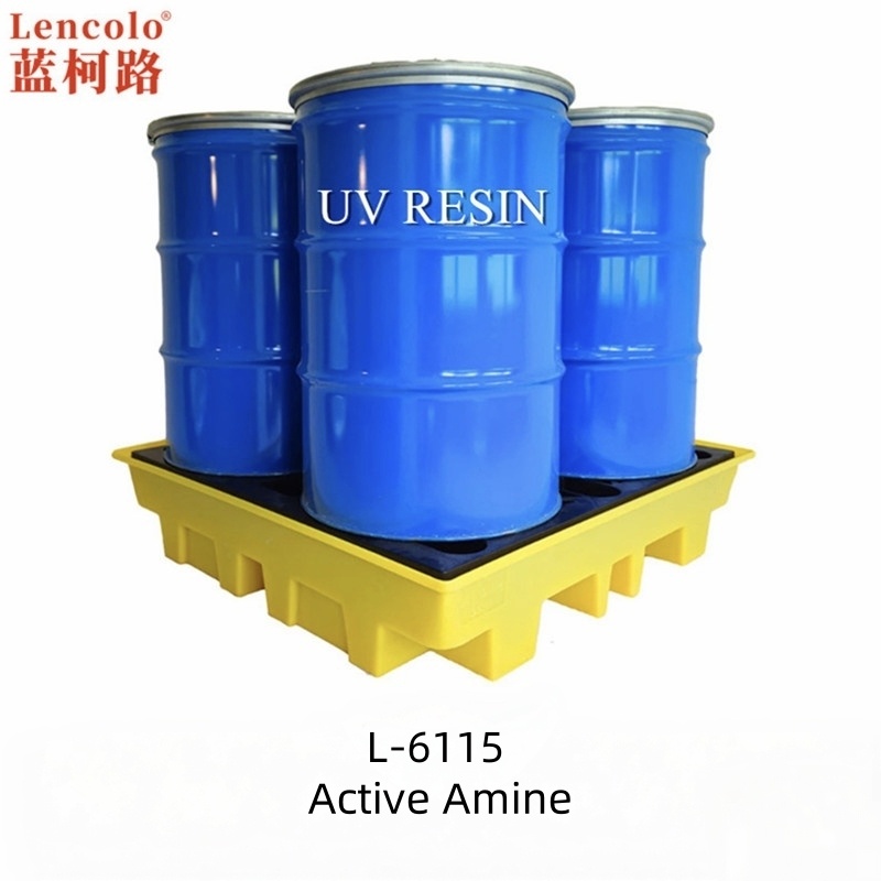 L-6115 active amine is a chemically synthesized acrylated aliphatic tertiary amine