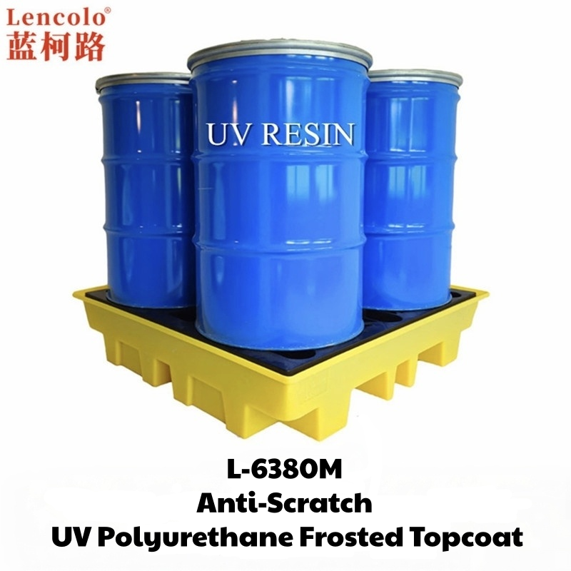 L-6380M Anti-Scratch UV Polyurethane Frosted Topcoat