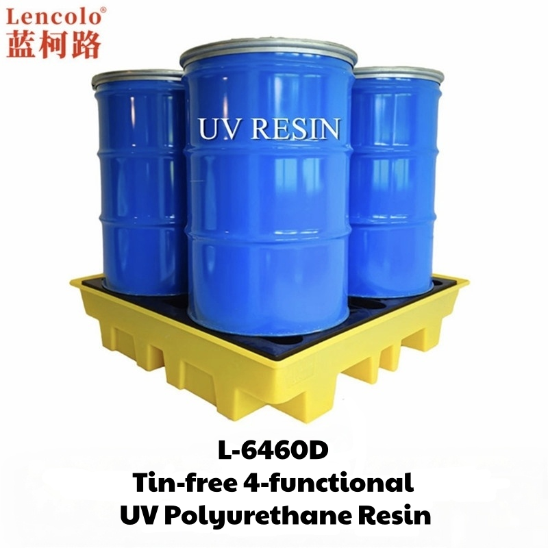 L-6460D Tin-free 4-functional UV Polyurethane Resin